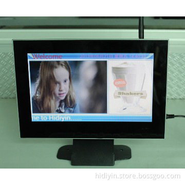10.1 inch lcd motion sensor advertising player